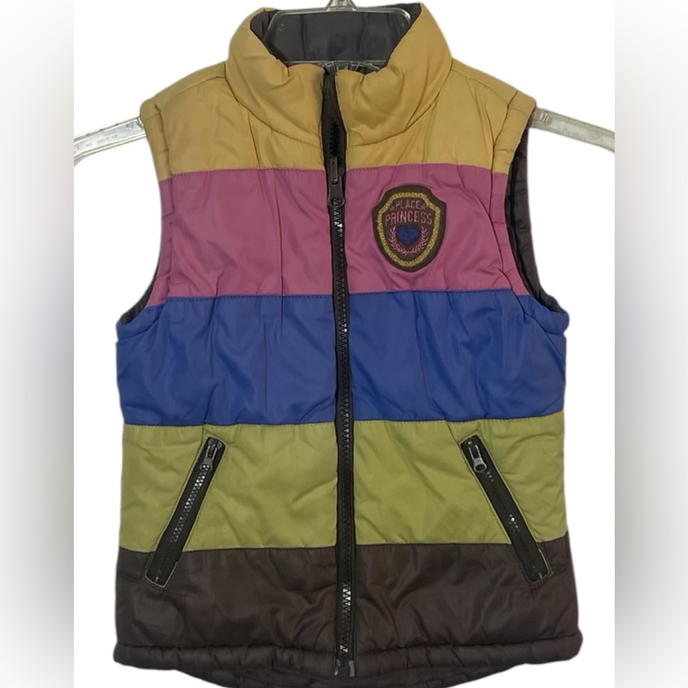 The Children’s Place Reverseable Girls Puffer Vest